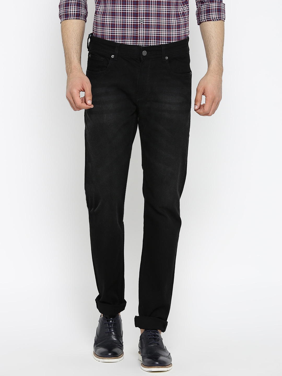 black stretchable jeans