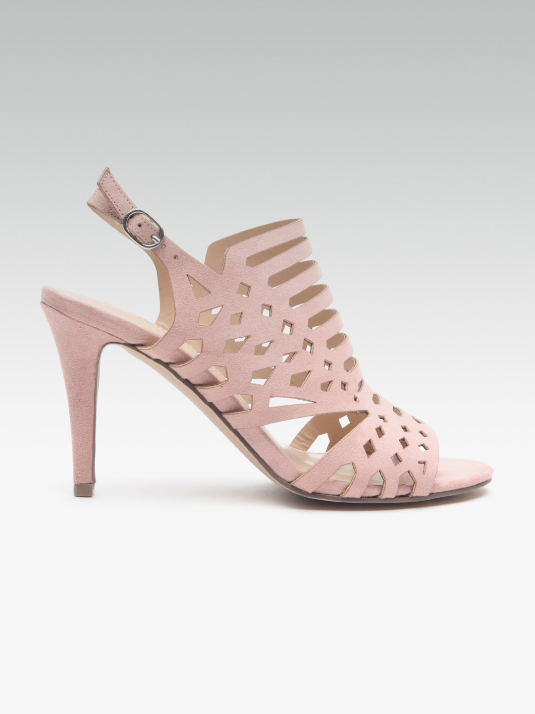 Buy DOROTHY PERKINS Women Dusty Pink Solid Gladiators Heels for Women