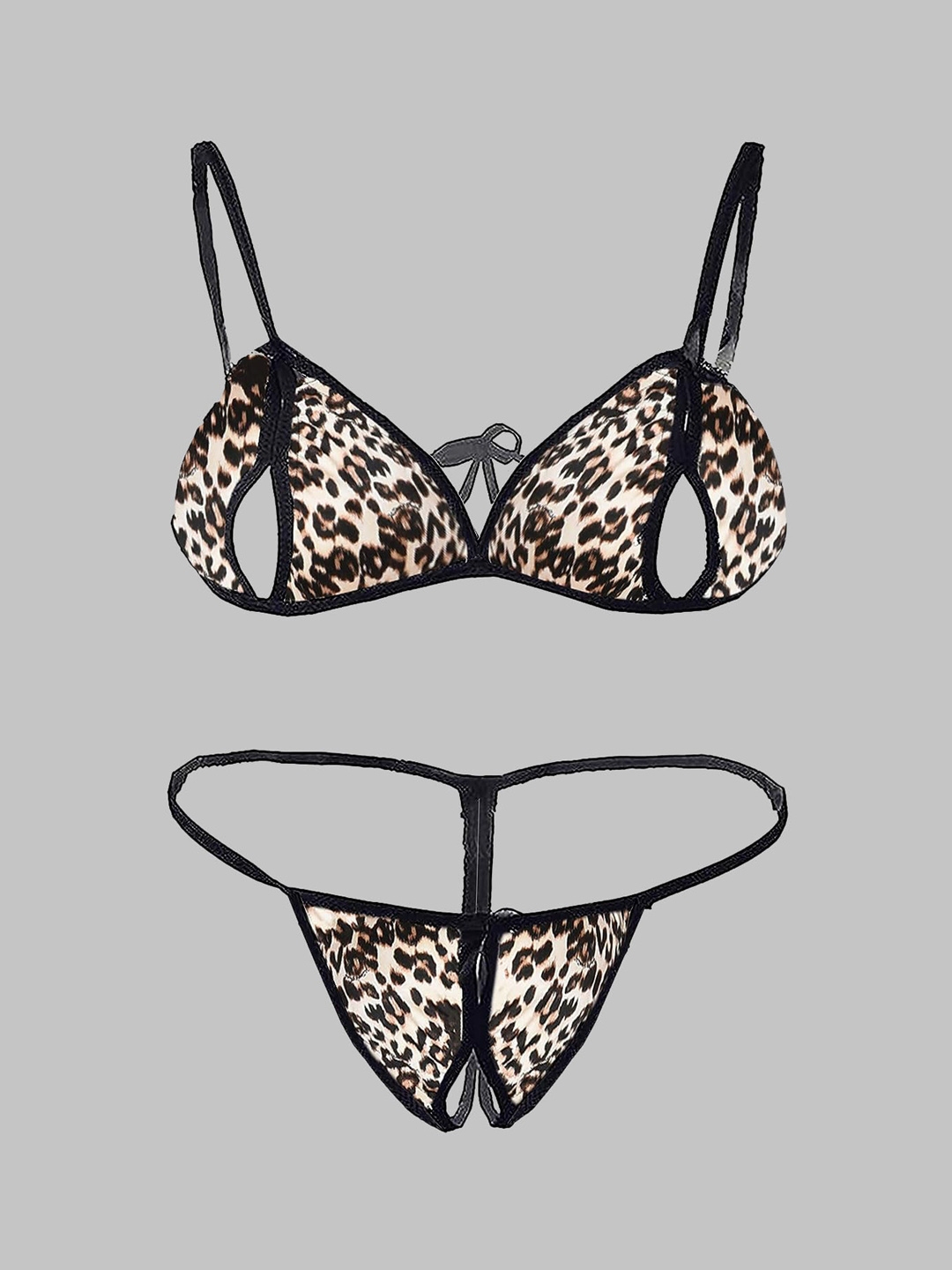Buy Fimbul Printed Cotton Bikini Lingerie Set Lingerie Set For Women 24494446 Myntra