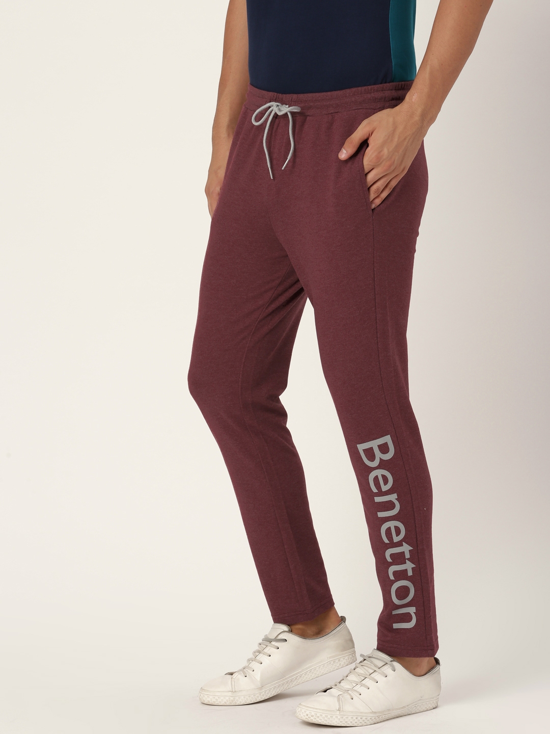 mens maroon track pants