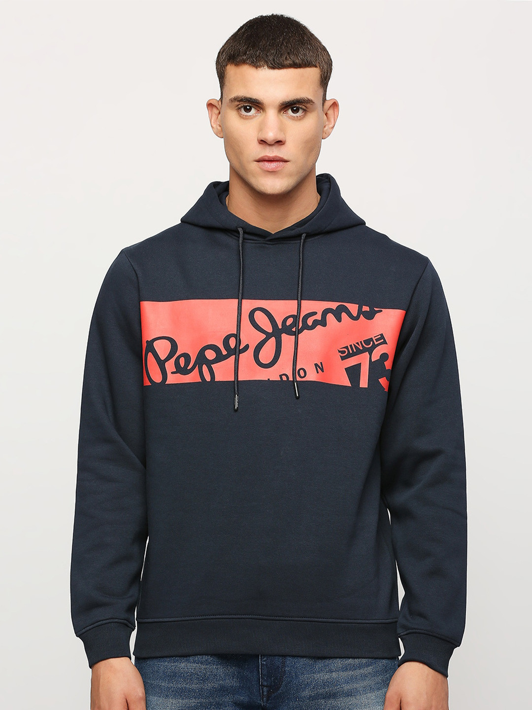 Pepe Jeans Blue Cotton Men's Sweater main image 1
