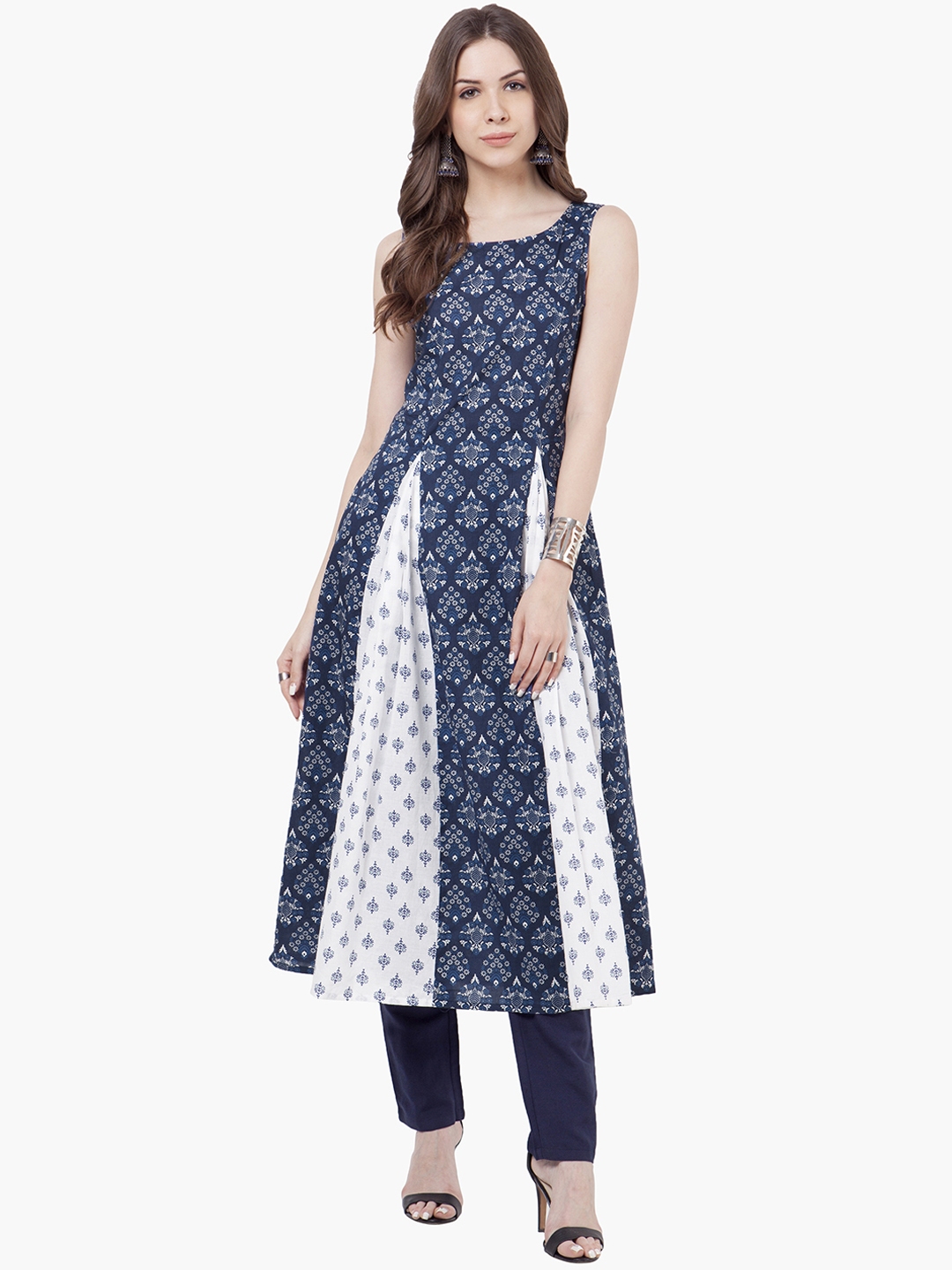 indya blue kurta
