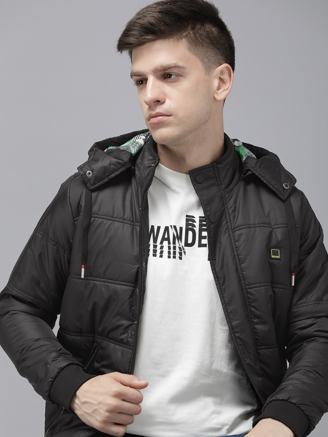 SPYKAR Hooded Puffer Jacket