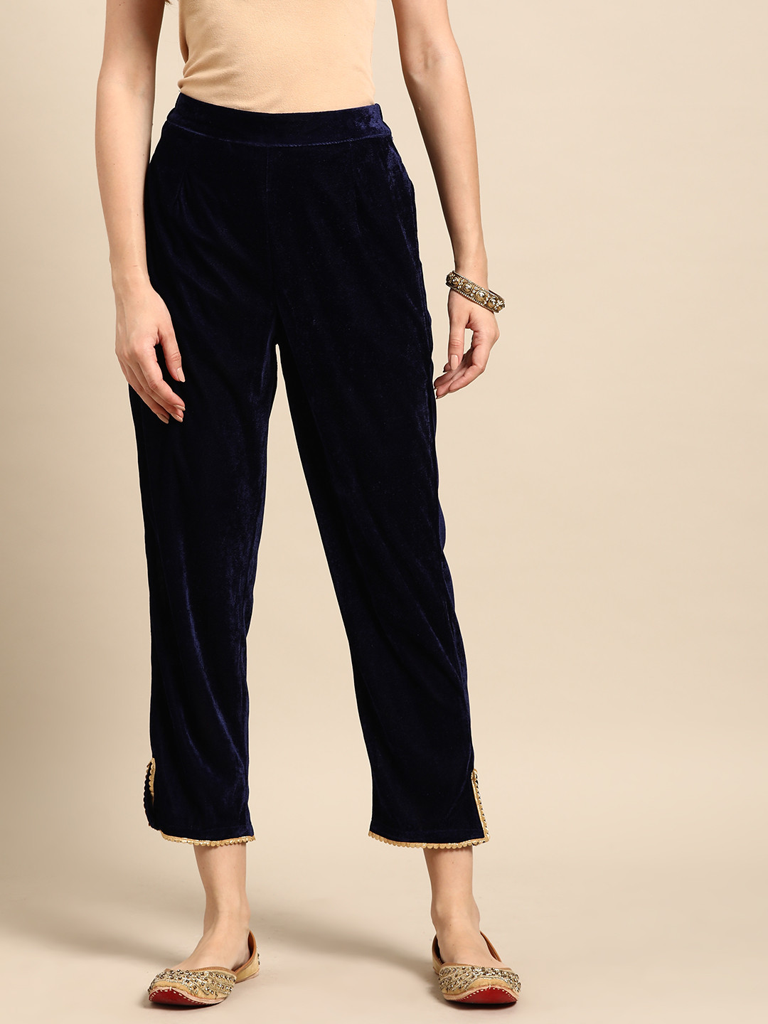 PAIN de SUCRE Women Patie Holi Printed Flowy Trousers