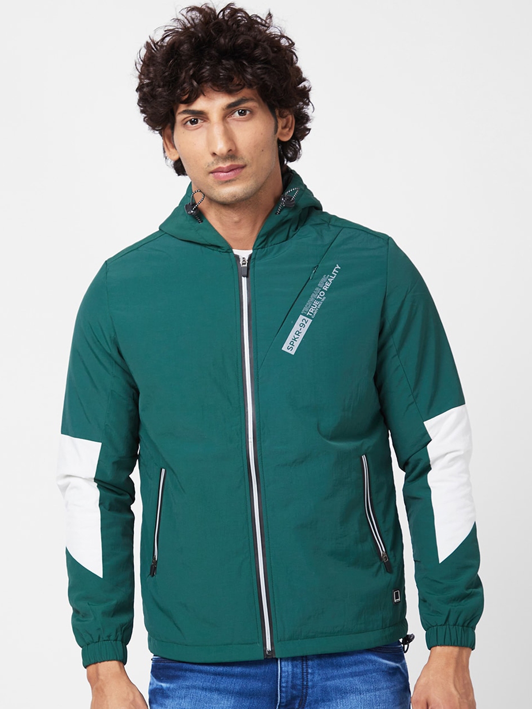 Buy SPYKAR Hooded Padded Jacket - Jackets for Men 24533550 | Myntra