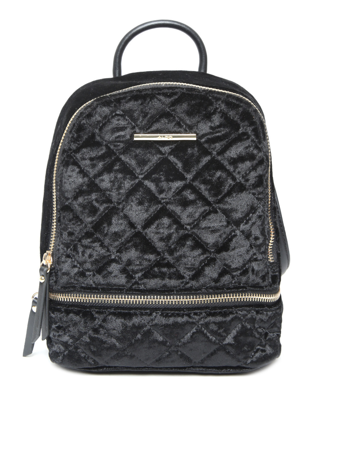 Buy ALDO Women Black Quilted Backpack Backpacks for Women 2454254 Myntra