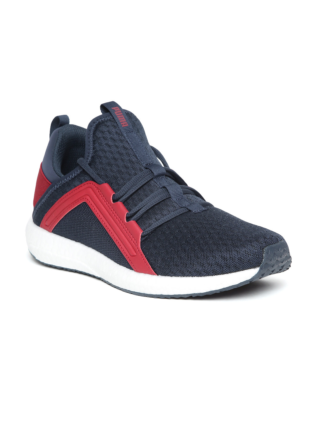 puma navy blue running shoes