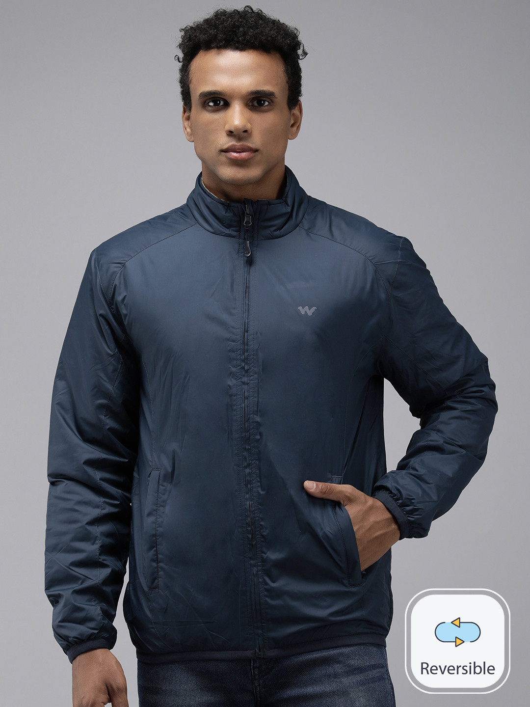 Buy Wildcraft Lightweight Padded Reversible Jacket Jackets for Men