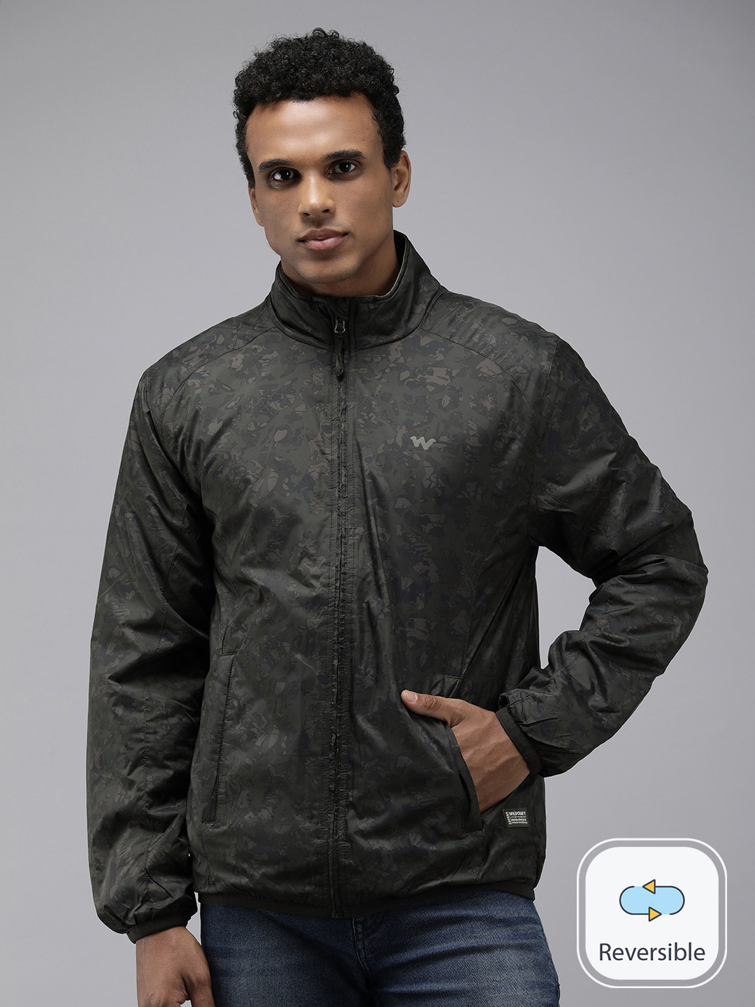 Buy Wildcraft Lightweight Padded Reversible Jacket Jackets for Men