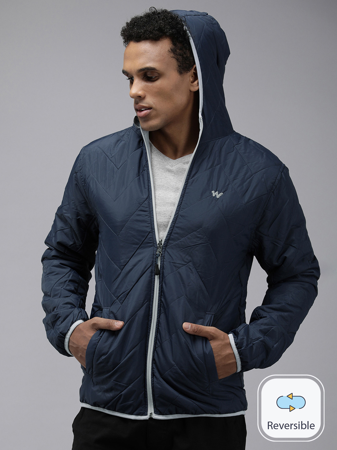 Buy Wildcraft Reversible Outdoor Padded Jacket Jackets for Men