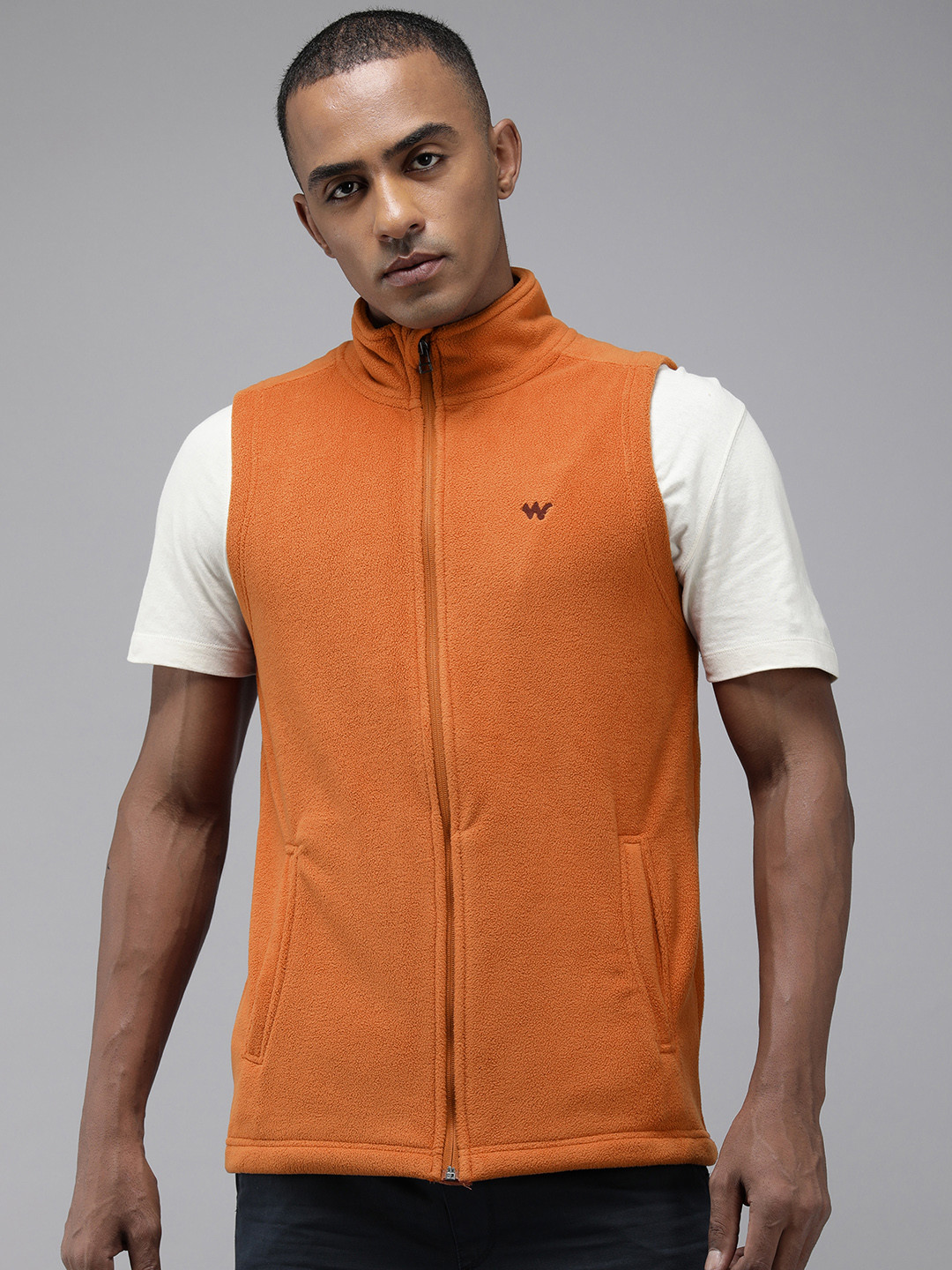 Buy Wildcraft Solid Anti Odour Sleeveless Trekking Sporty Jacket