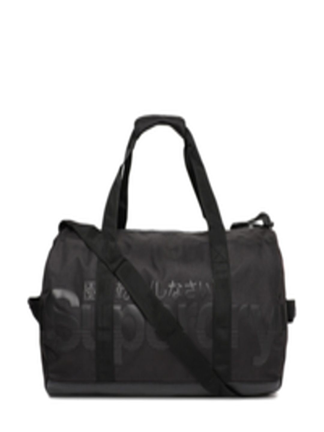 Buy Superdry Unisex Black LINEMAN BARREL Duffel Bag - Duffel Bag for ...