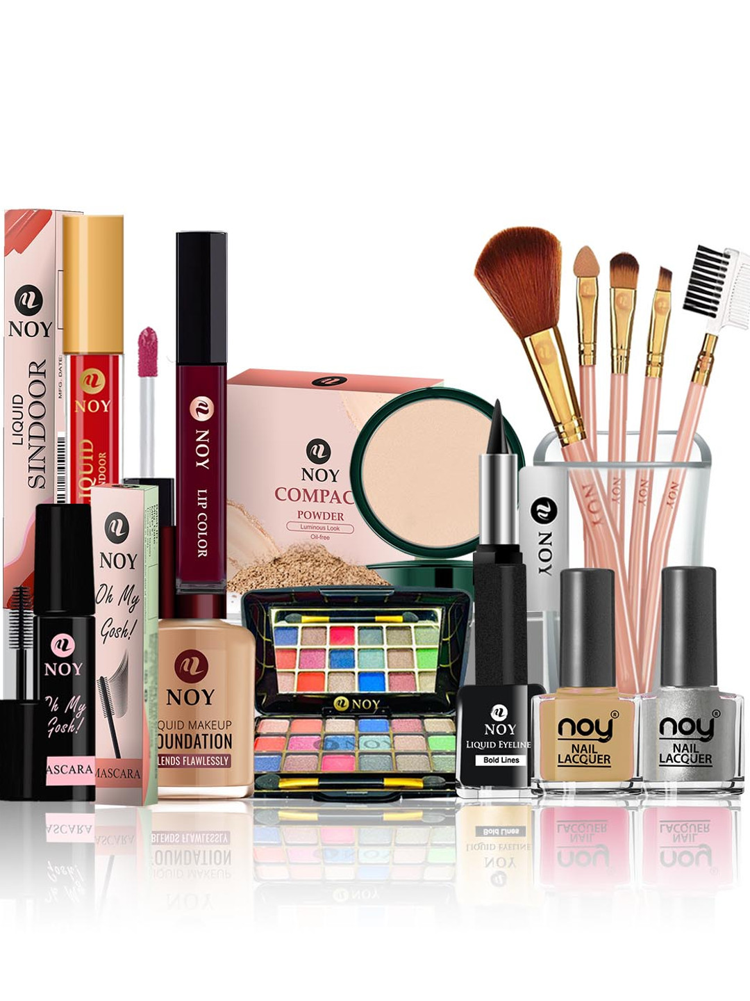 Buy NOY Set Of 15 Make Up Kit Combo 171 Makeup Gift Set for Women