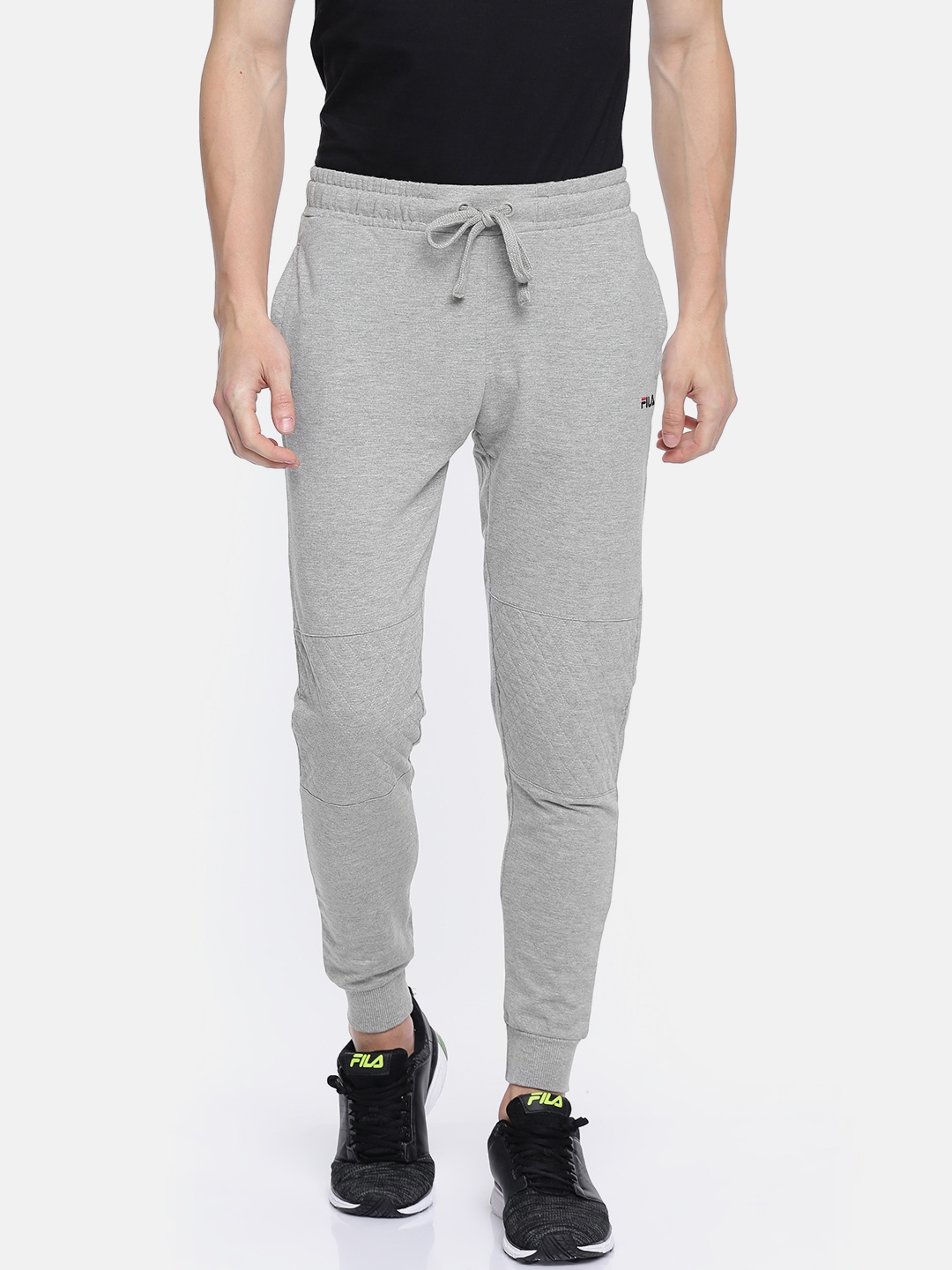 fila jacquard fleece joggers