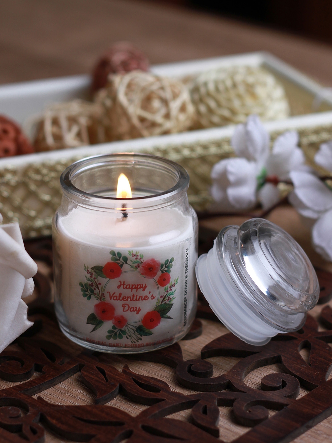 Buy Resonance White Aphrodisiac Vanilla Scented Candle ...