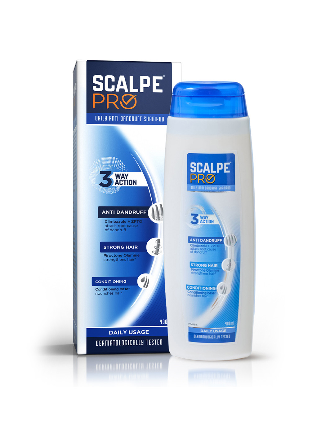 Buy Scalpe Pro Daily Anti Dandruff Shampoo 400 Ml Shampoo for Unisex