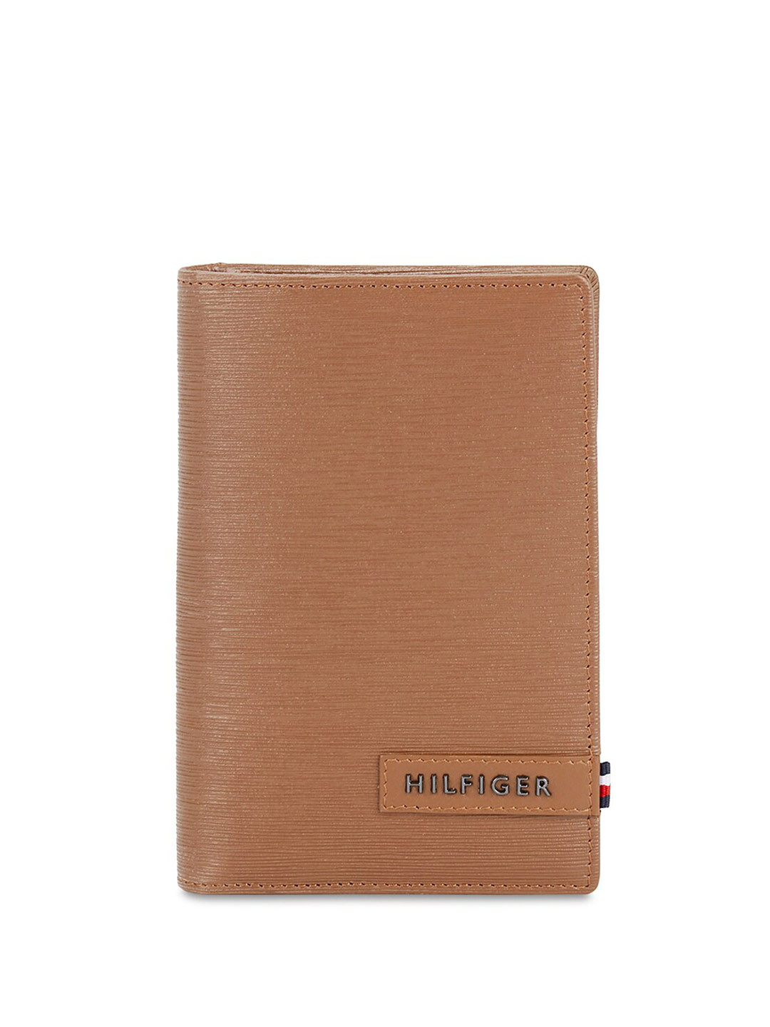 Buy Tommy Hilfiger Men Textured Leather Passport Holder Wallets for