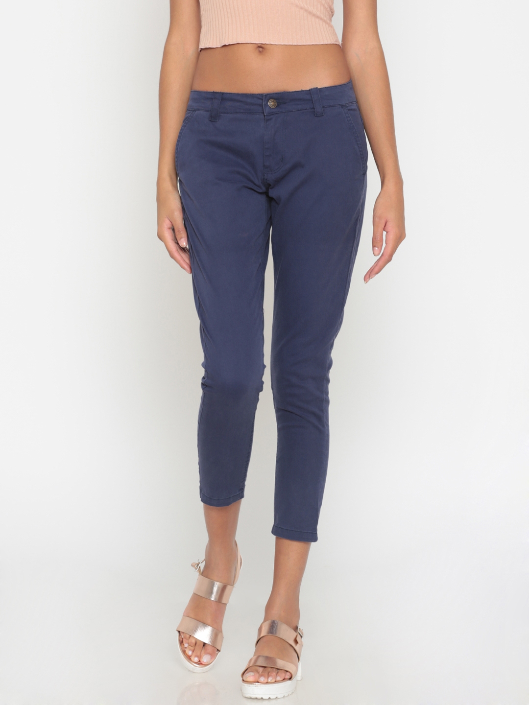 skinny blue chinos