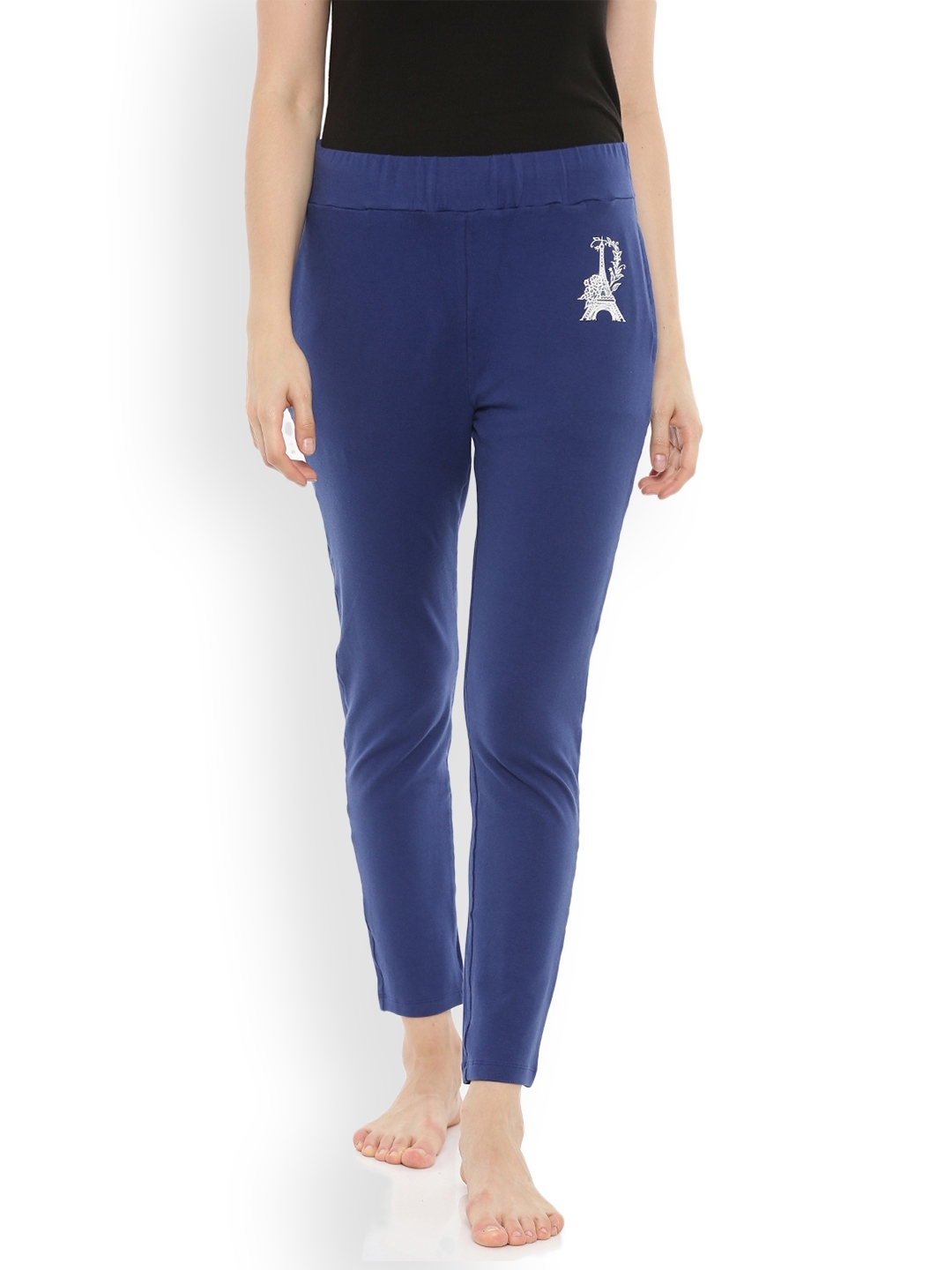 blue track pants women's