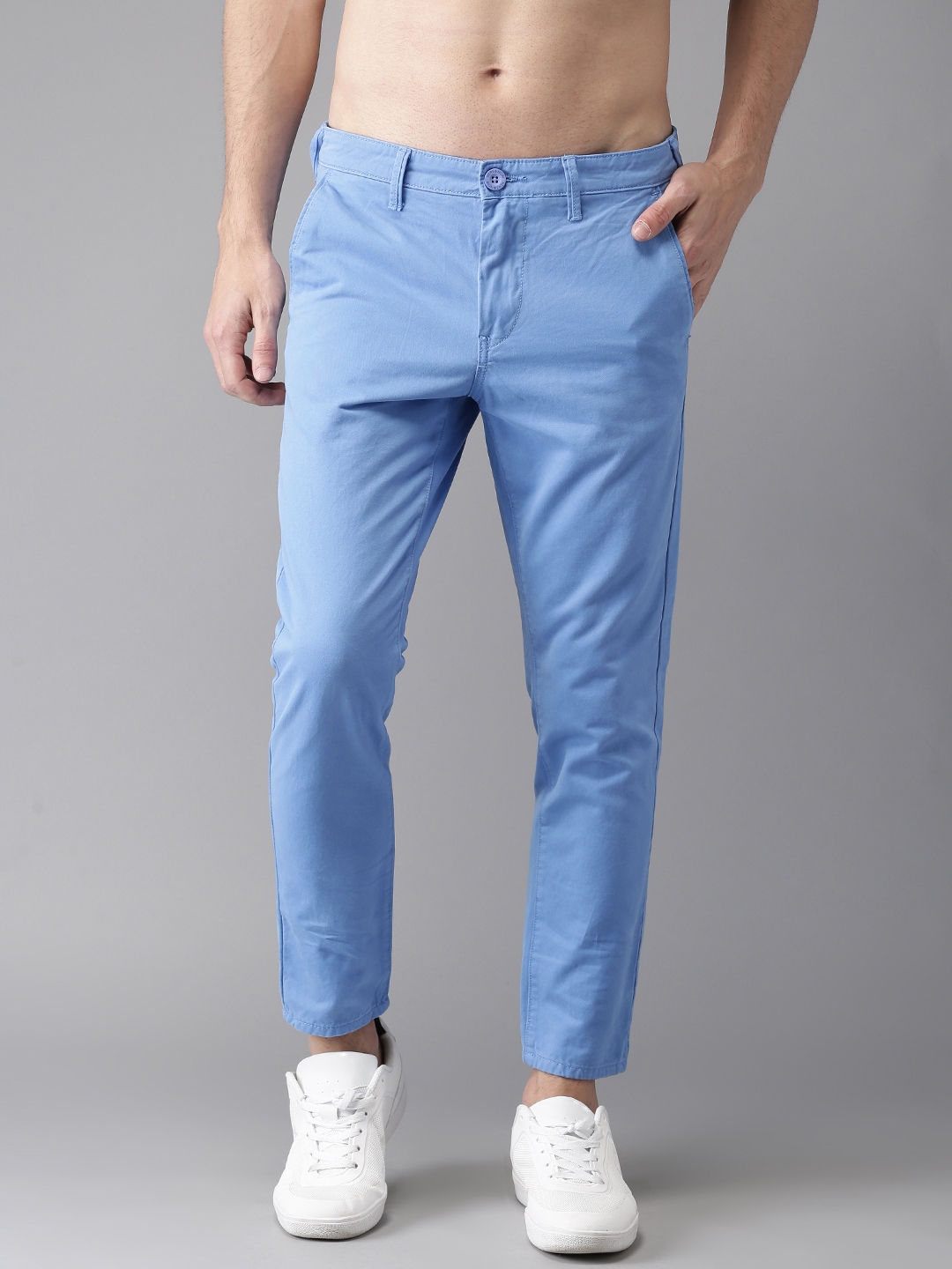 mens cropped chinos