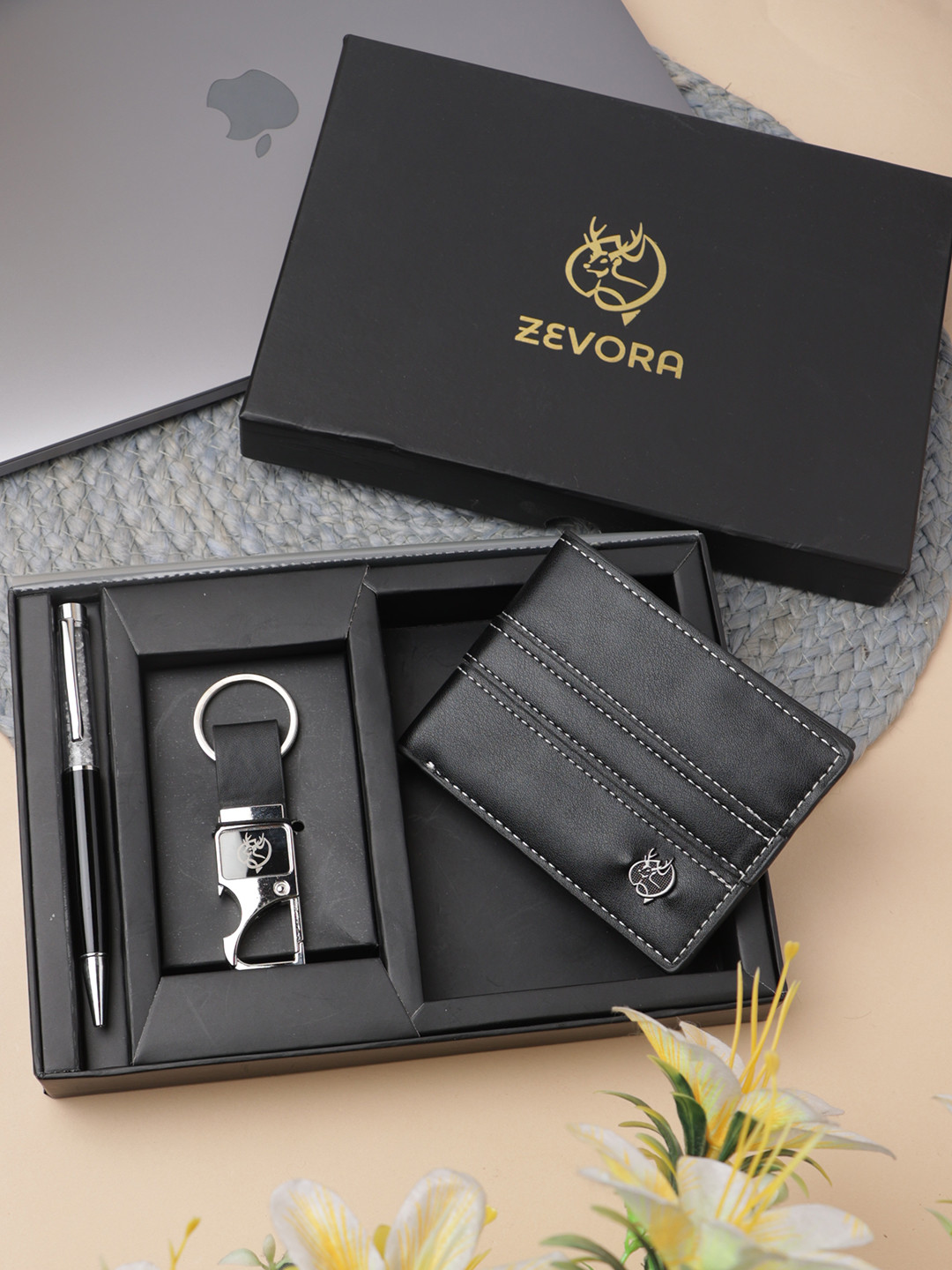 Zevora Buy ZEVORA Men Leather Accessory Gift Set - Accessory Gift Set for Men ...