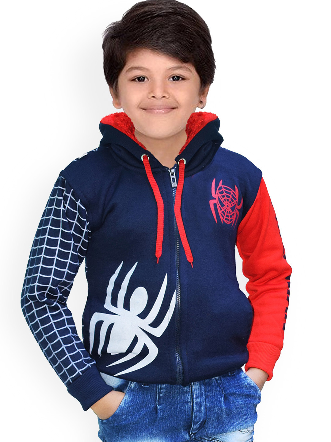 Sweat Capuche Garçon – Taille 4 Ans – Bleu Marine – Neuf Avec étiquettes