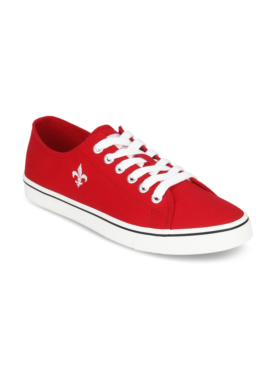 Buy Bond Street By Red Tape Men Red Sneakers - Casual Shoes for Men ...