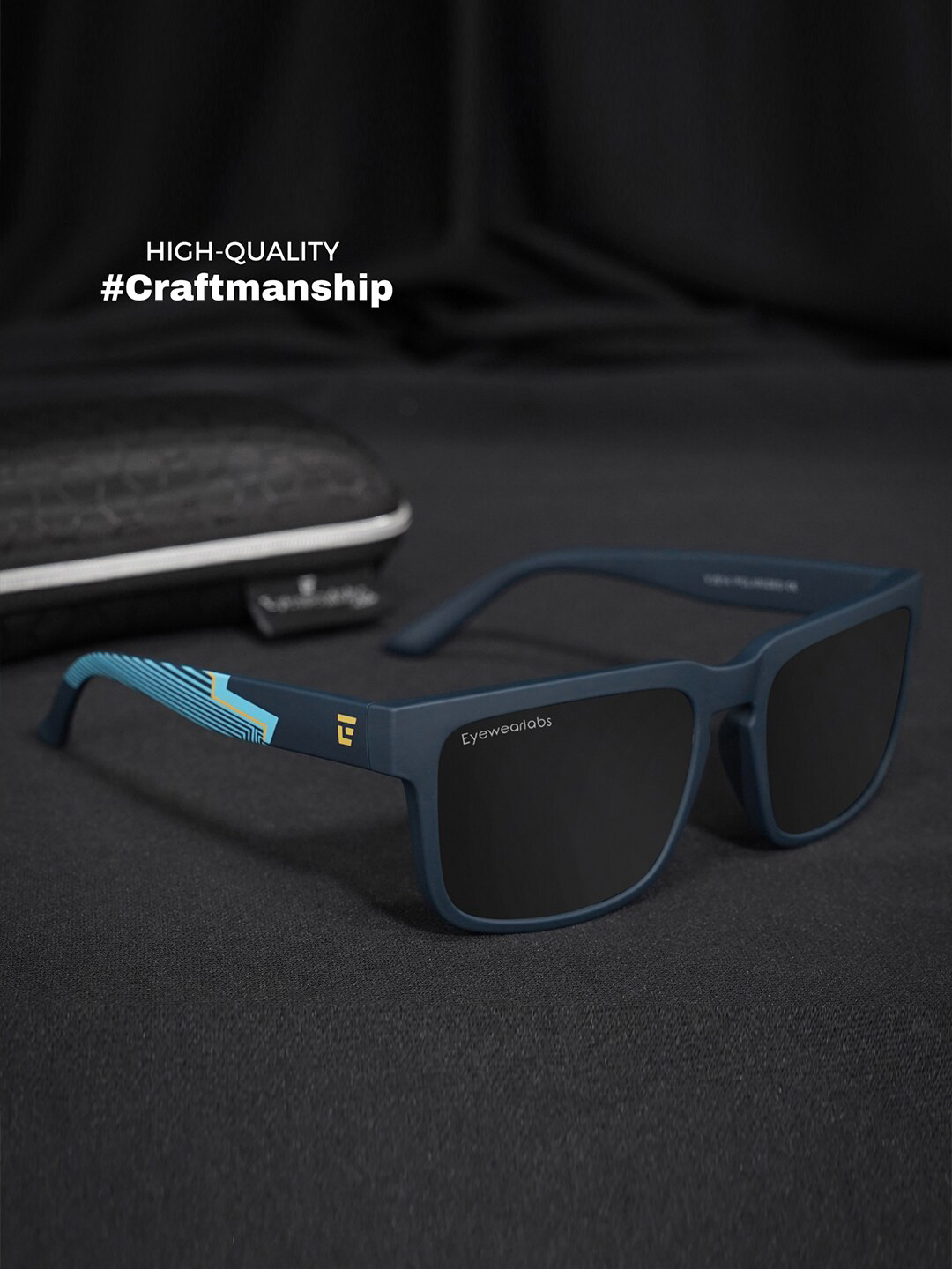 Buy Eyewearlabs Unisex Square Sunglasses With Polarised Lens