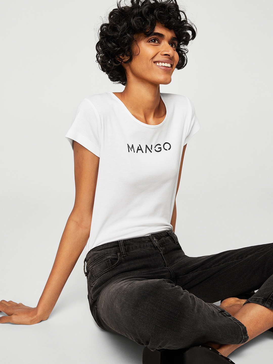mango basic tshirt