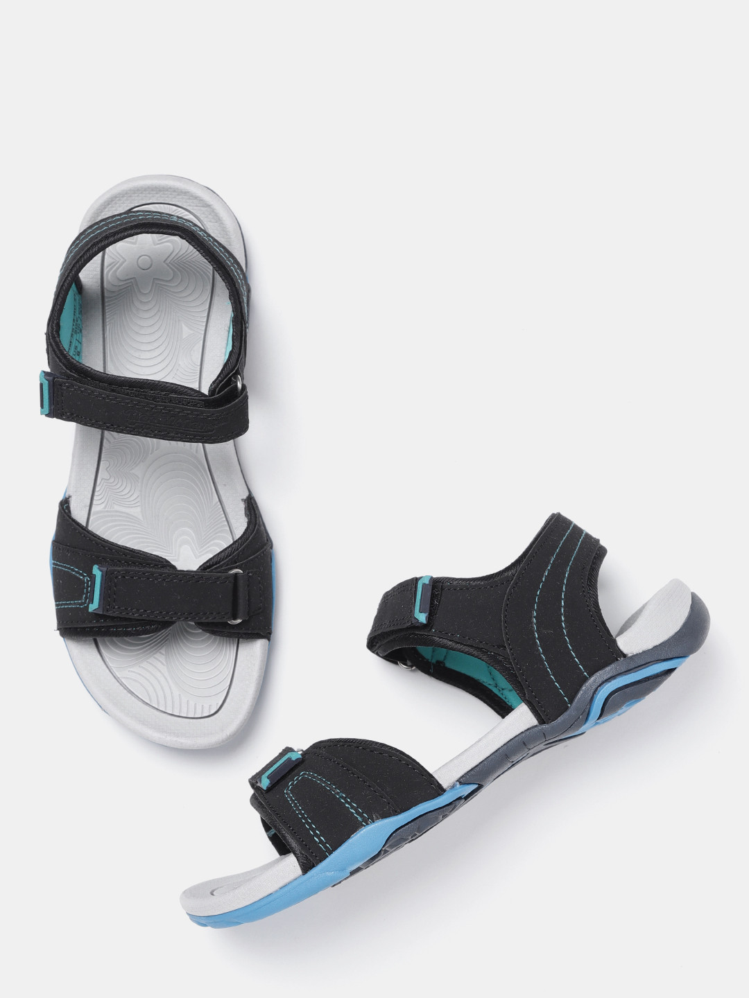 Buy Roadster Women Black Sports Sandals Sports Sandals for Women