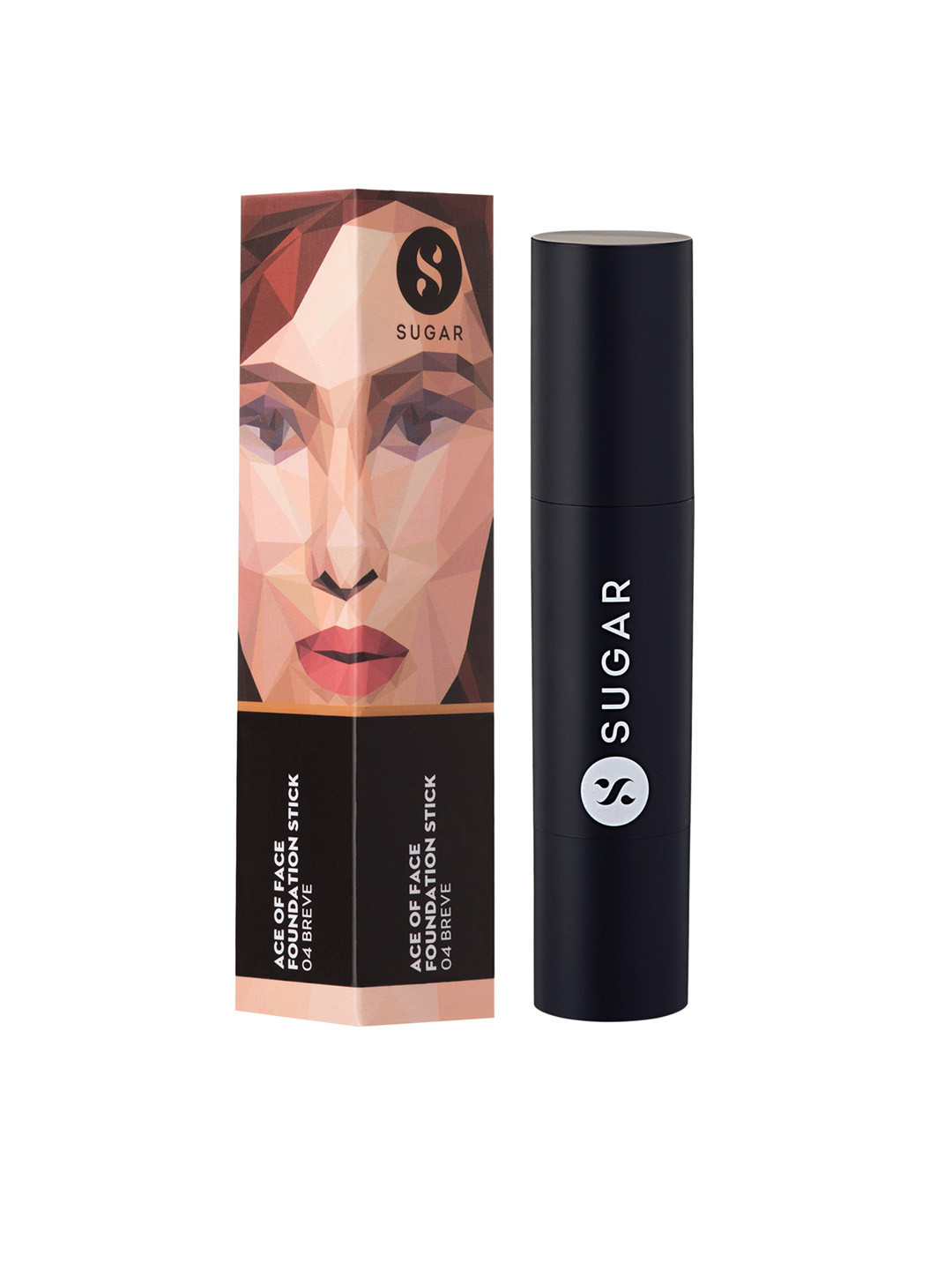 Buy SUGAR Cosmetics Ace Of Face Foundation Stick 04 Breve (Medium Beige