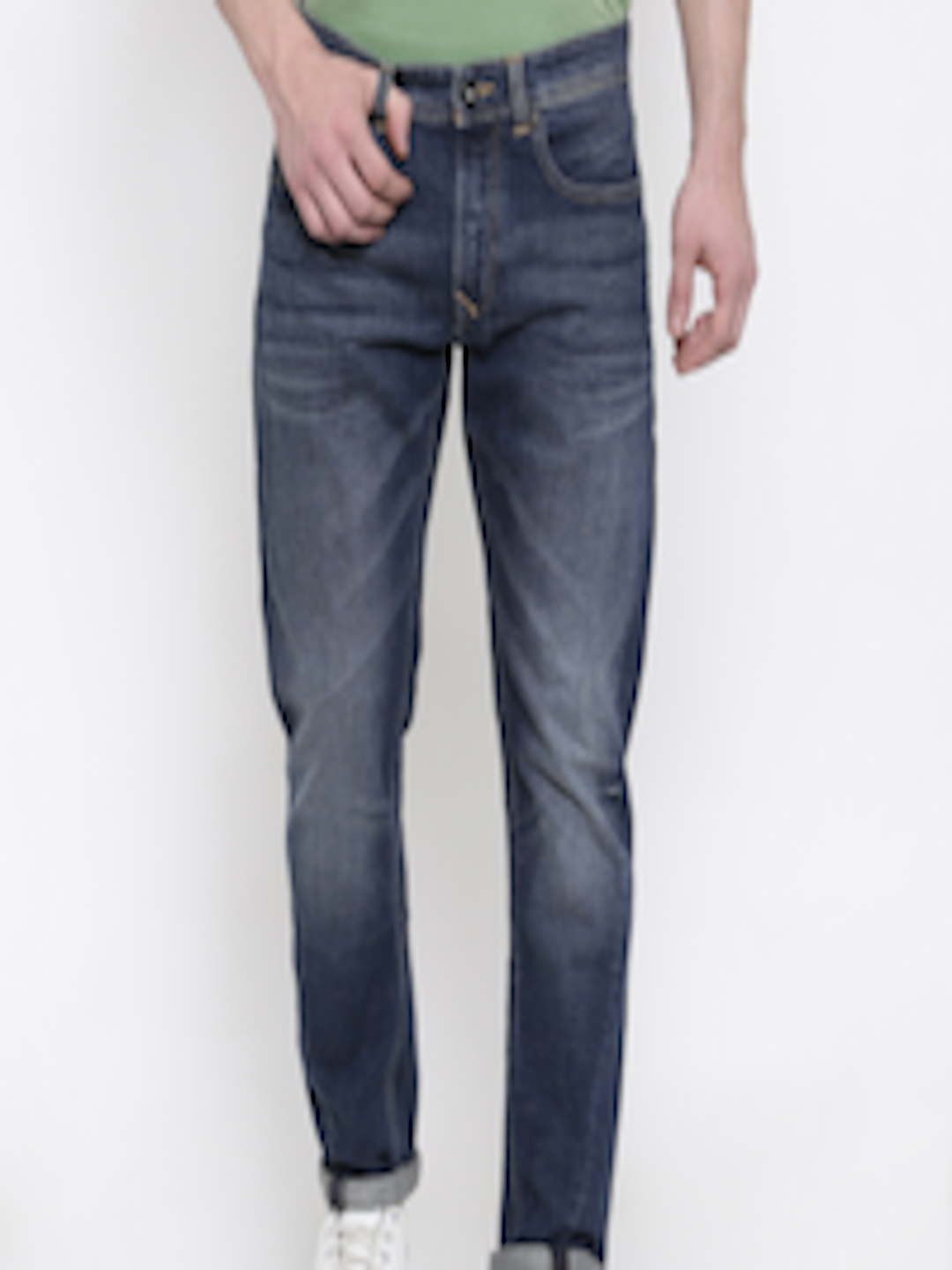 Buy Timberland Men Blue Relaxed Fit Mid Rise Stretchable Jeans - Jeans ...