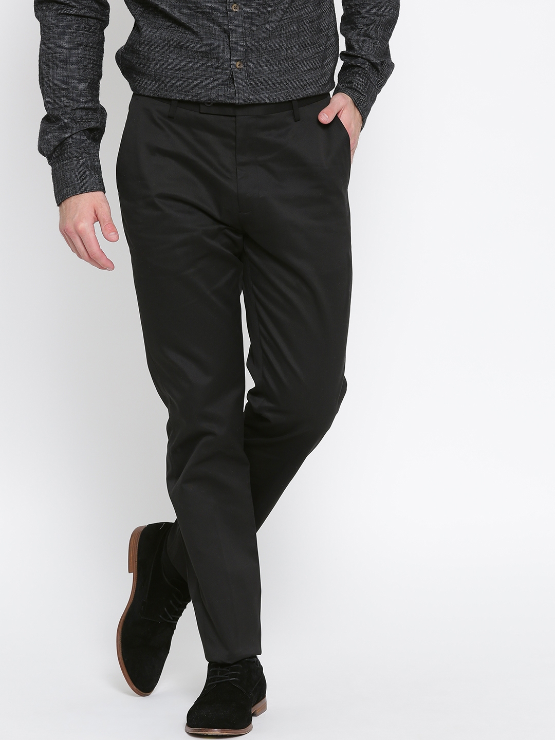 polo with trousers