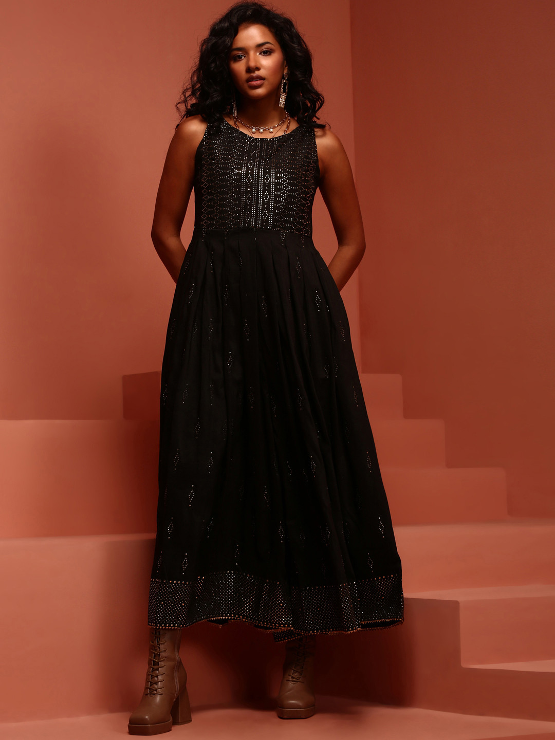 Buy IMARA Embellished Ethnic Basic Jumpsuit Jumpsuit for Women