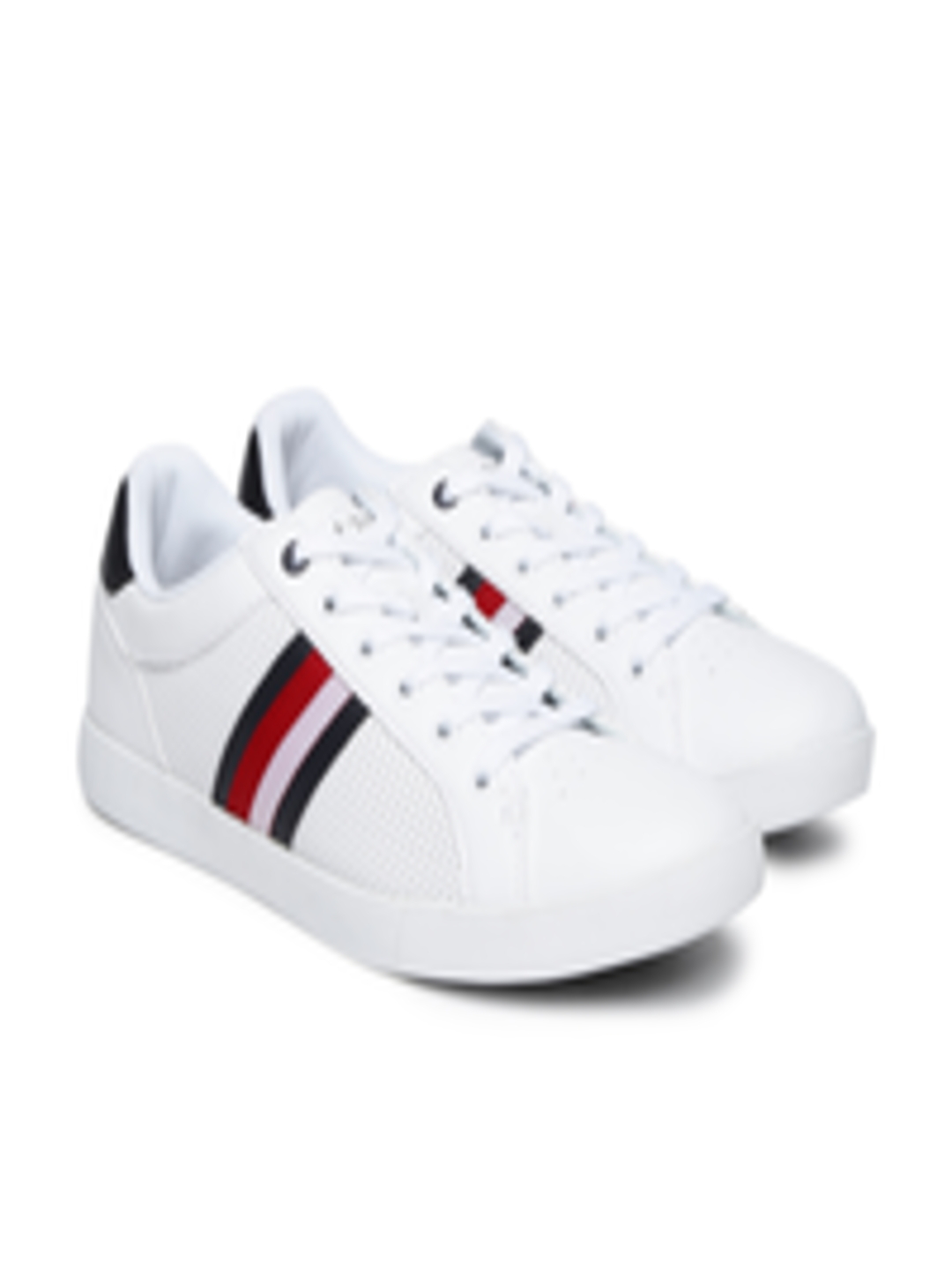 Buy Tommy Hilfiger Men White Sneakers - Casual Shoes for Men 2477447 ...