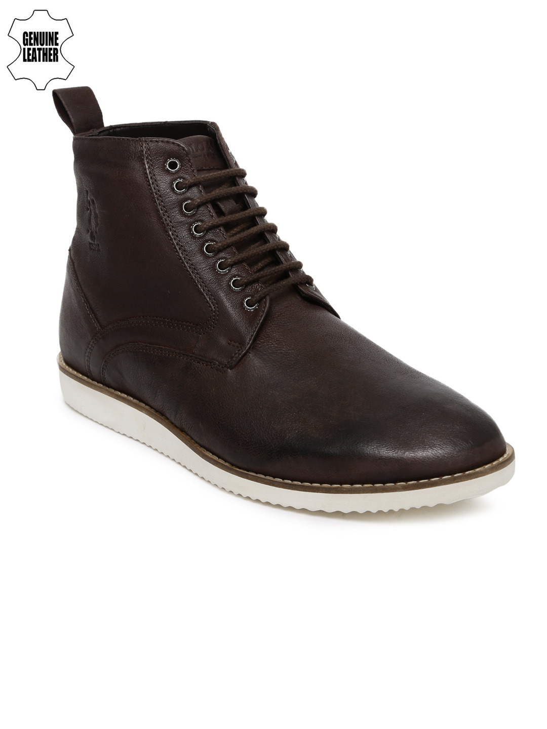 mens brown polo boots