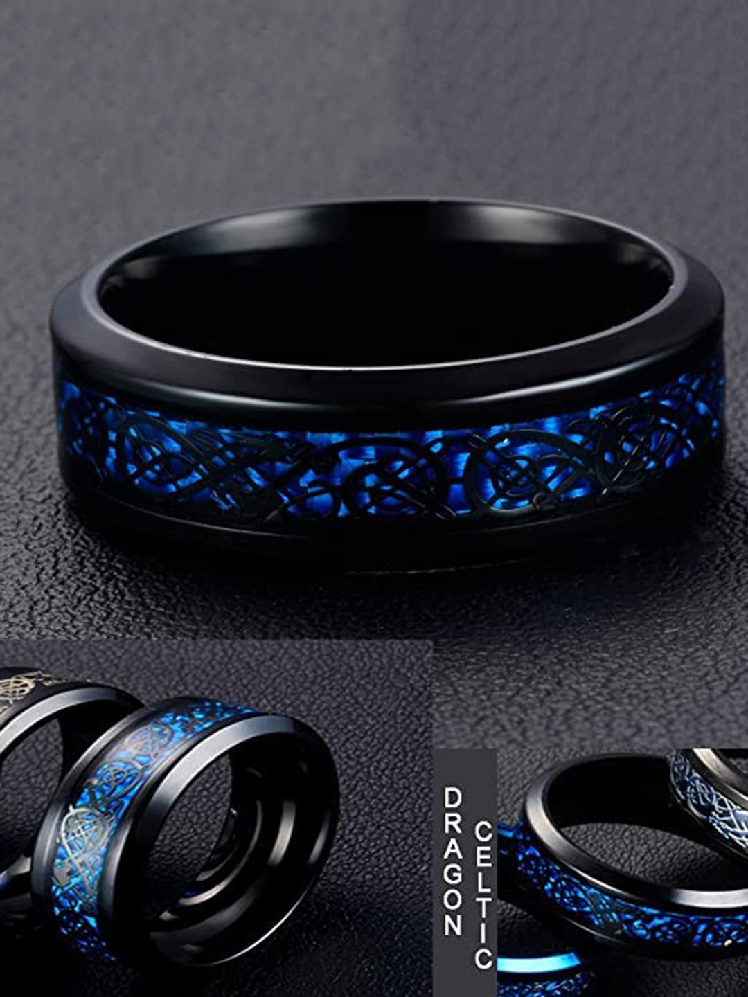 Fossil Women's Stainless Steel band Rings
