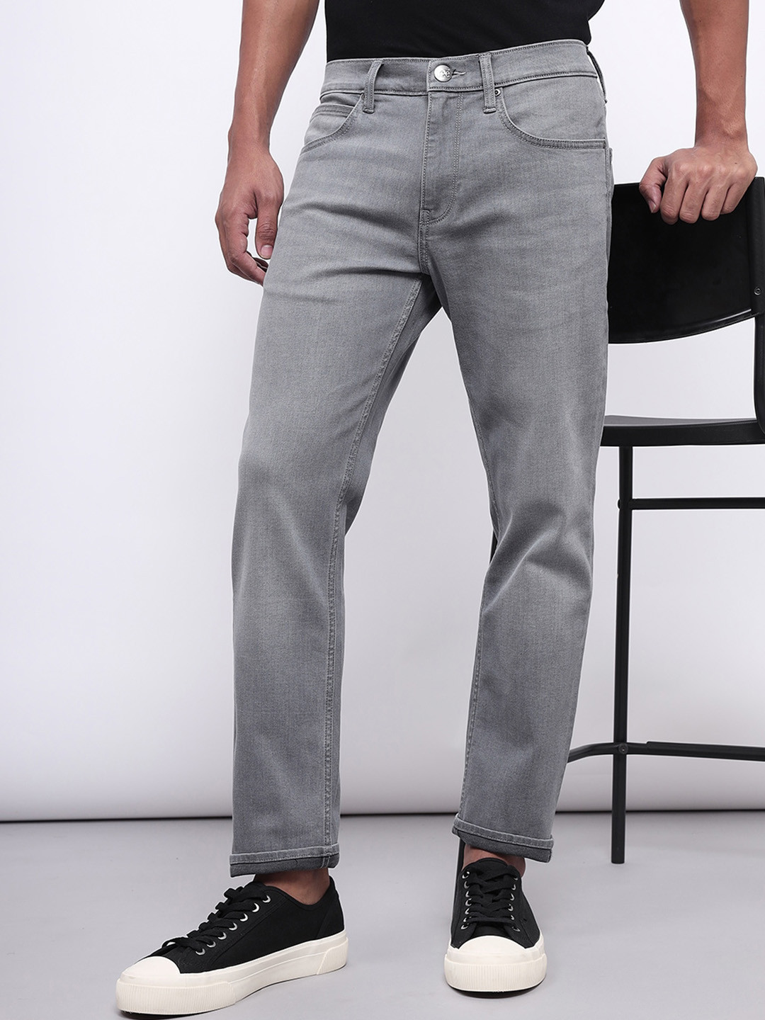 lee mid rise skinny jeans