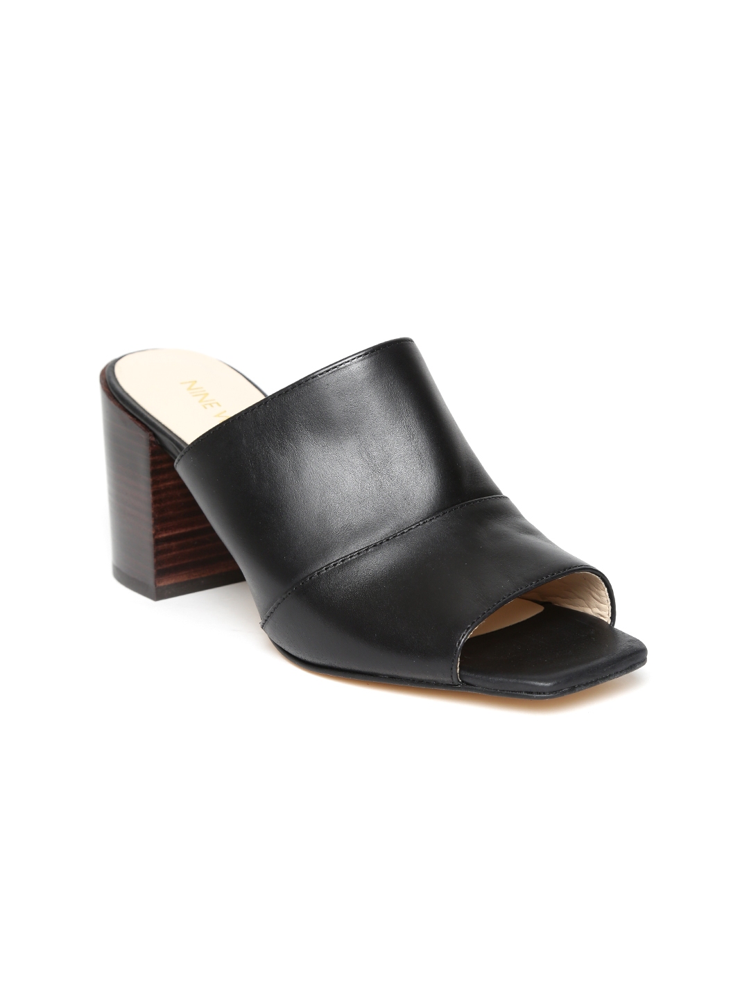 nine west high heel mules