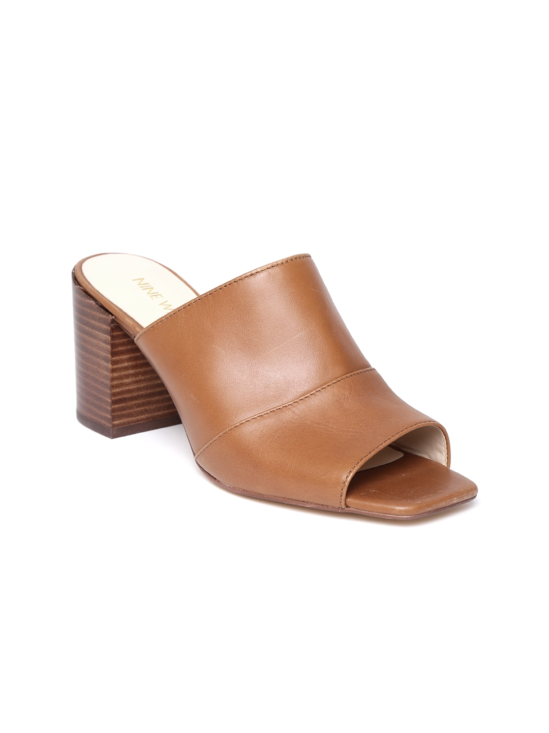 nine west high heel mules