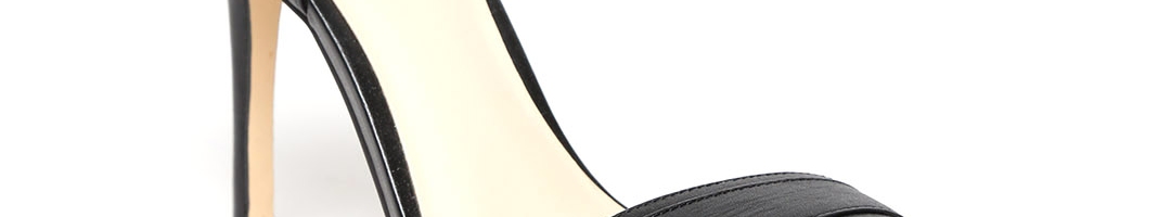 Buy Nine West Women Black Leather Sandals - Heels for Women 2483164 ...
