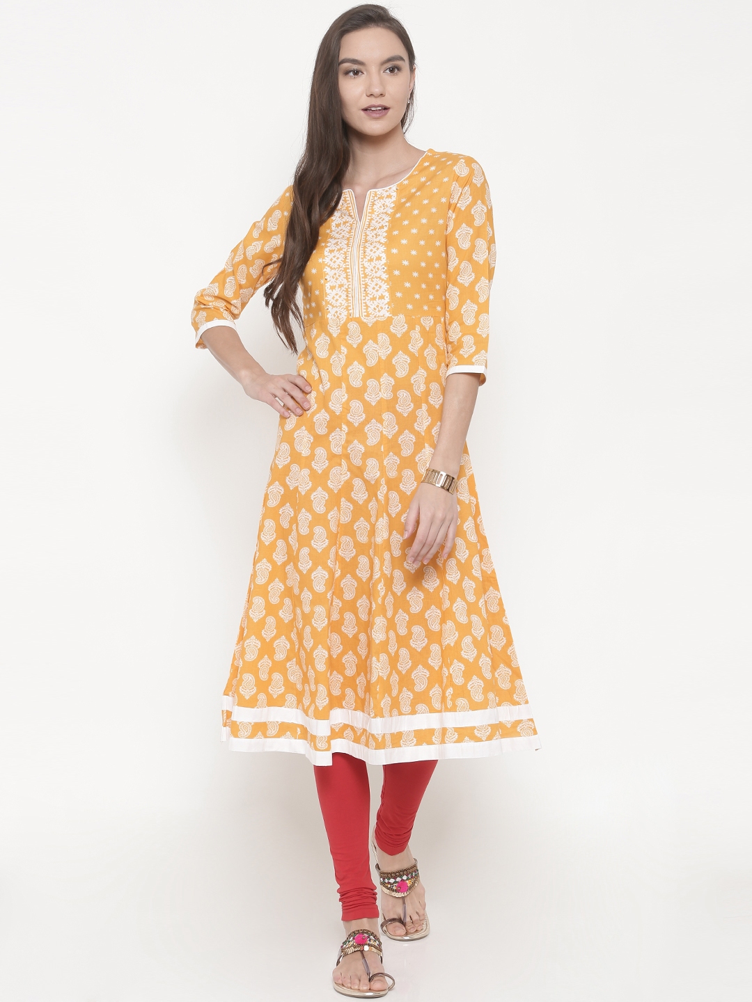 anarkali kurti myntra