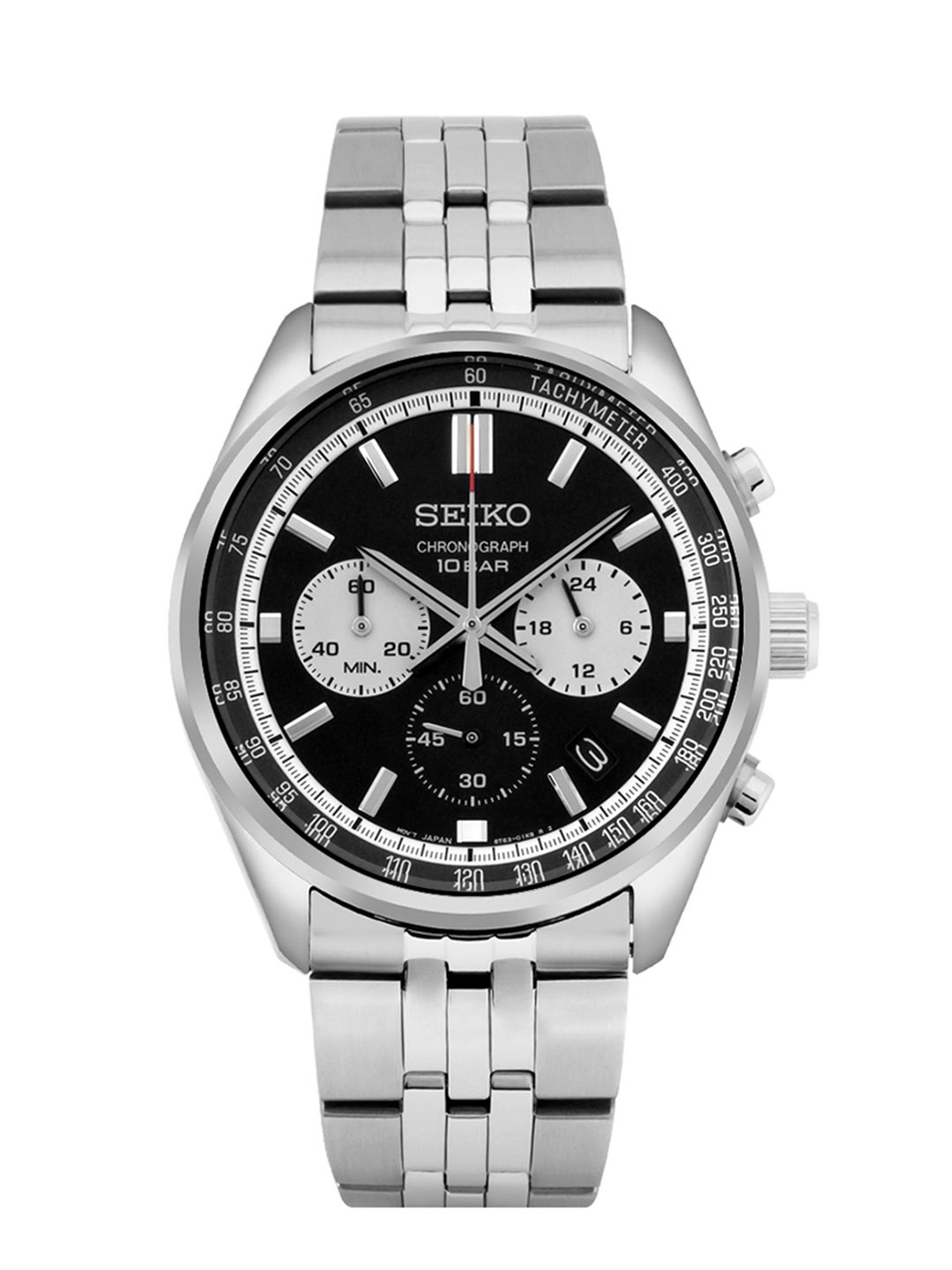 Buy SEIKO Men Dial & Stainless Steel Straps Chronograph Analogue ...