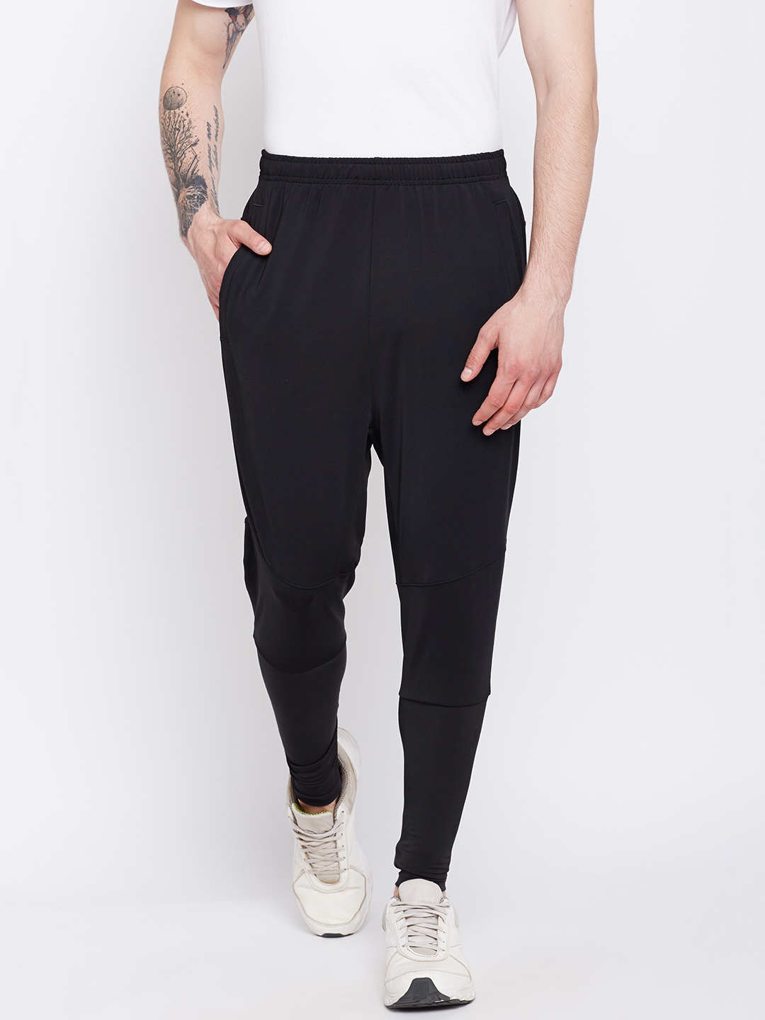 puma tapered fleece pants mens