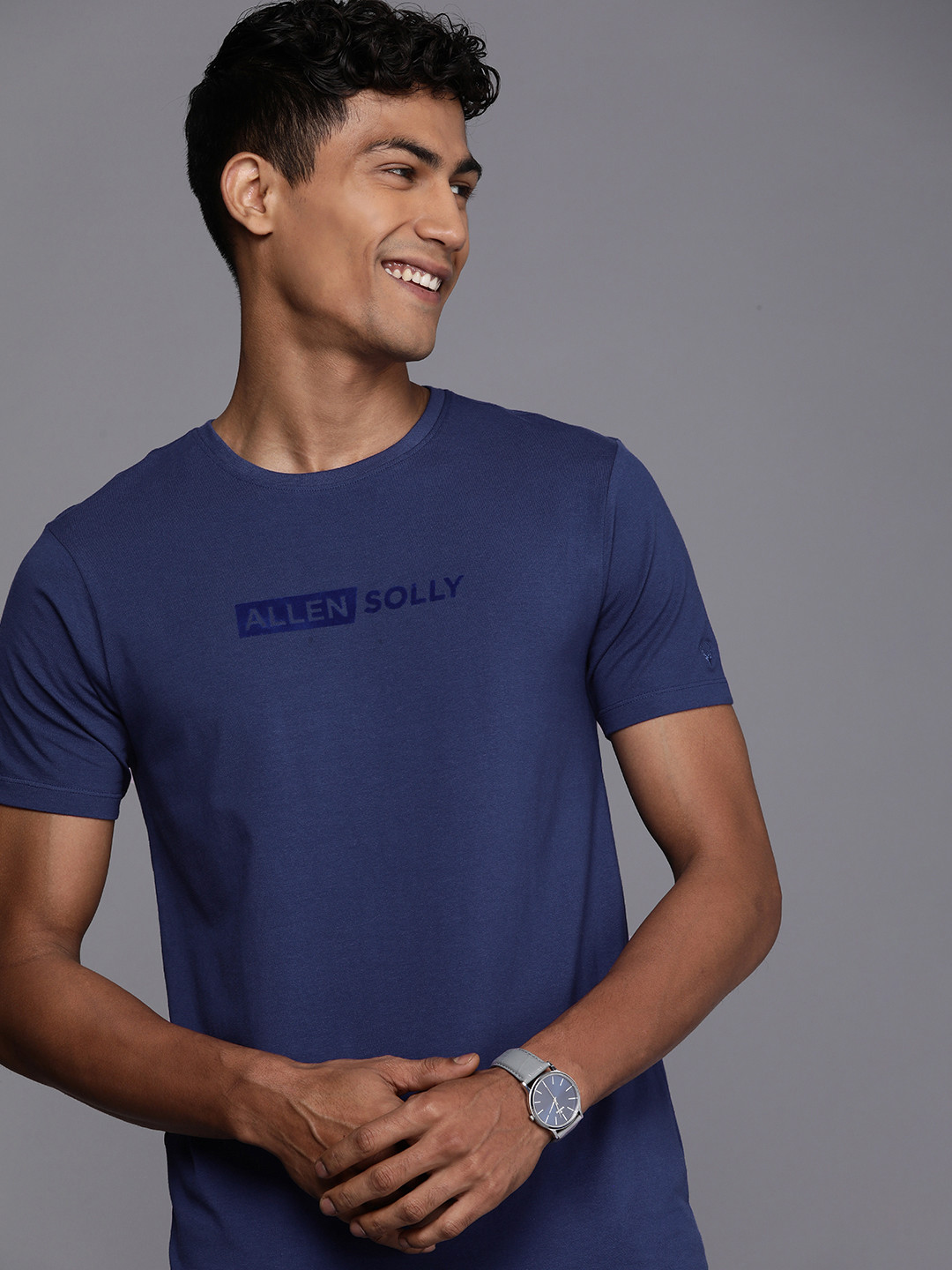 Buy Allen Solly Brand Logo Printed Casual T Shirt Tshirts for Men 24862284 Myntra