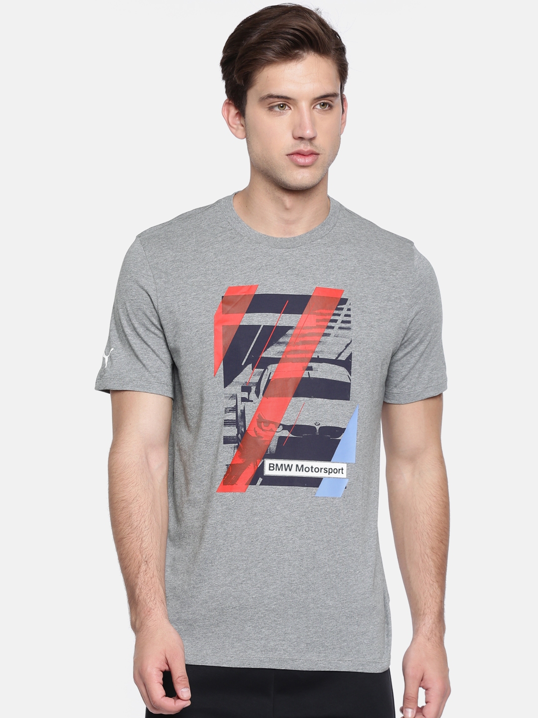 puma bmw t shirt orange