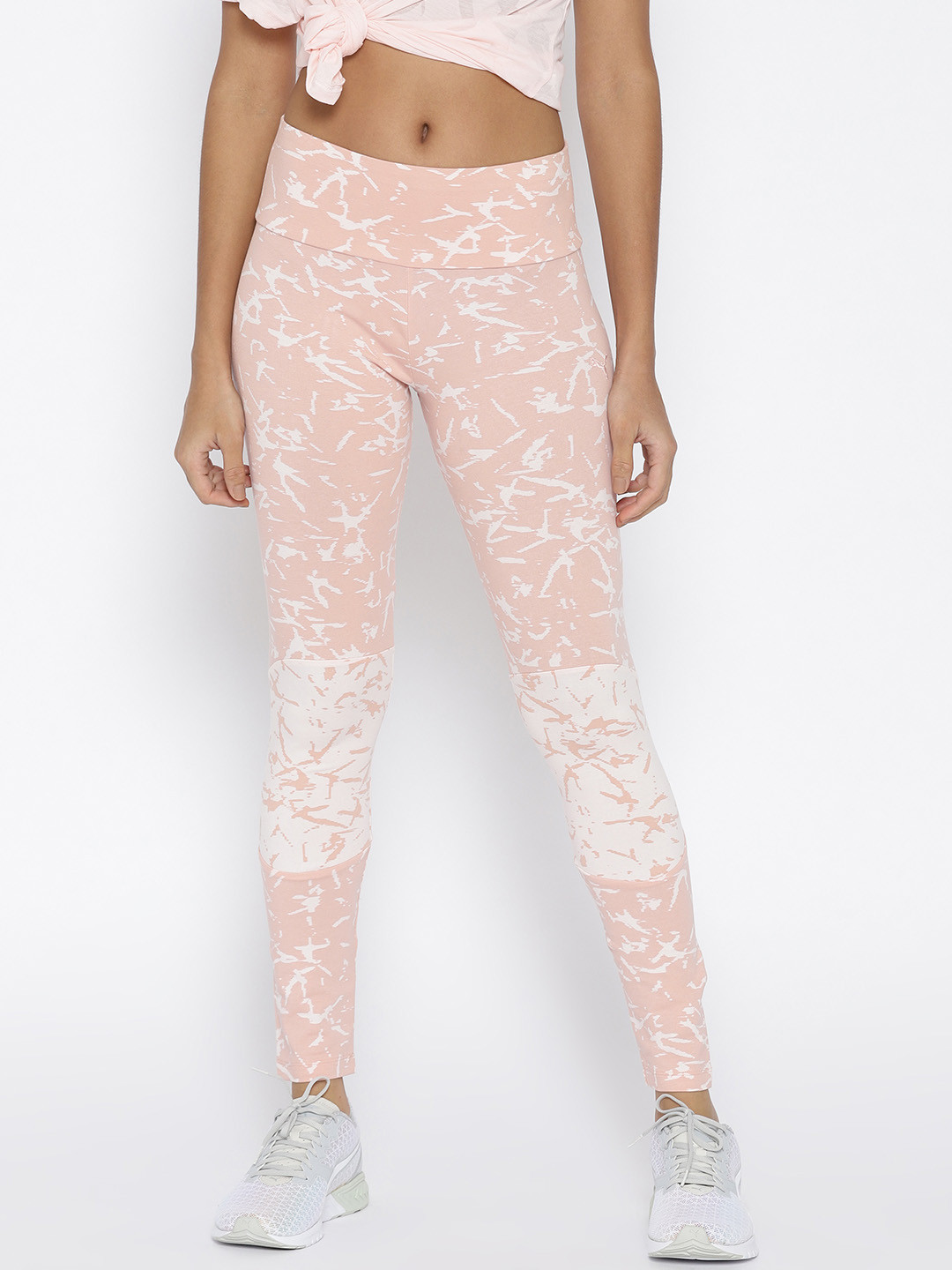 puma peach leggings