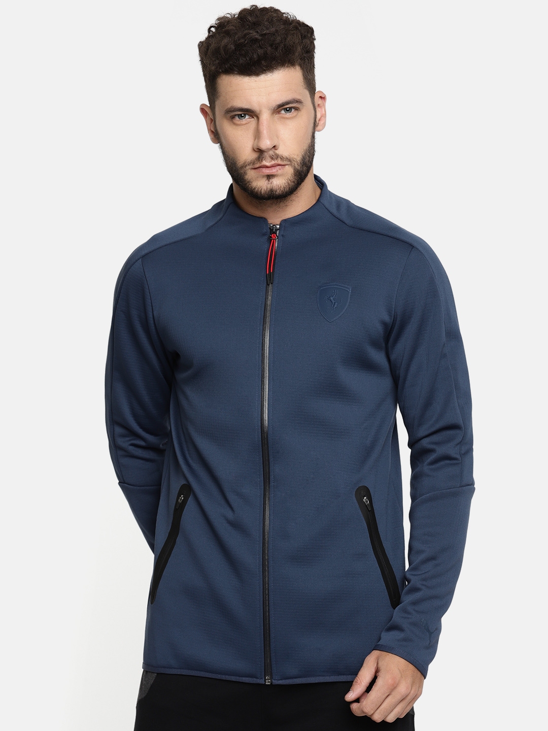 Buy Puma Blue Ferrari T7 Track Jacket Jackets For Men