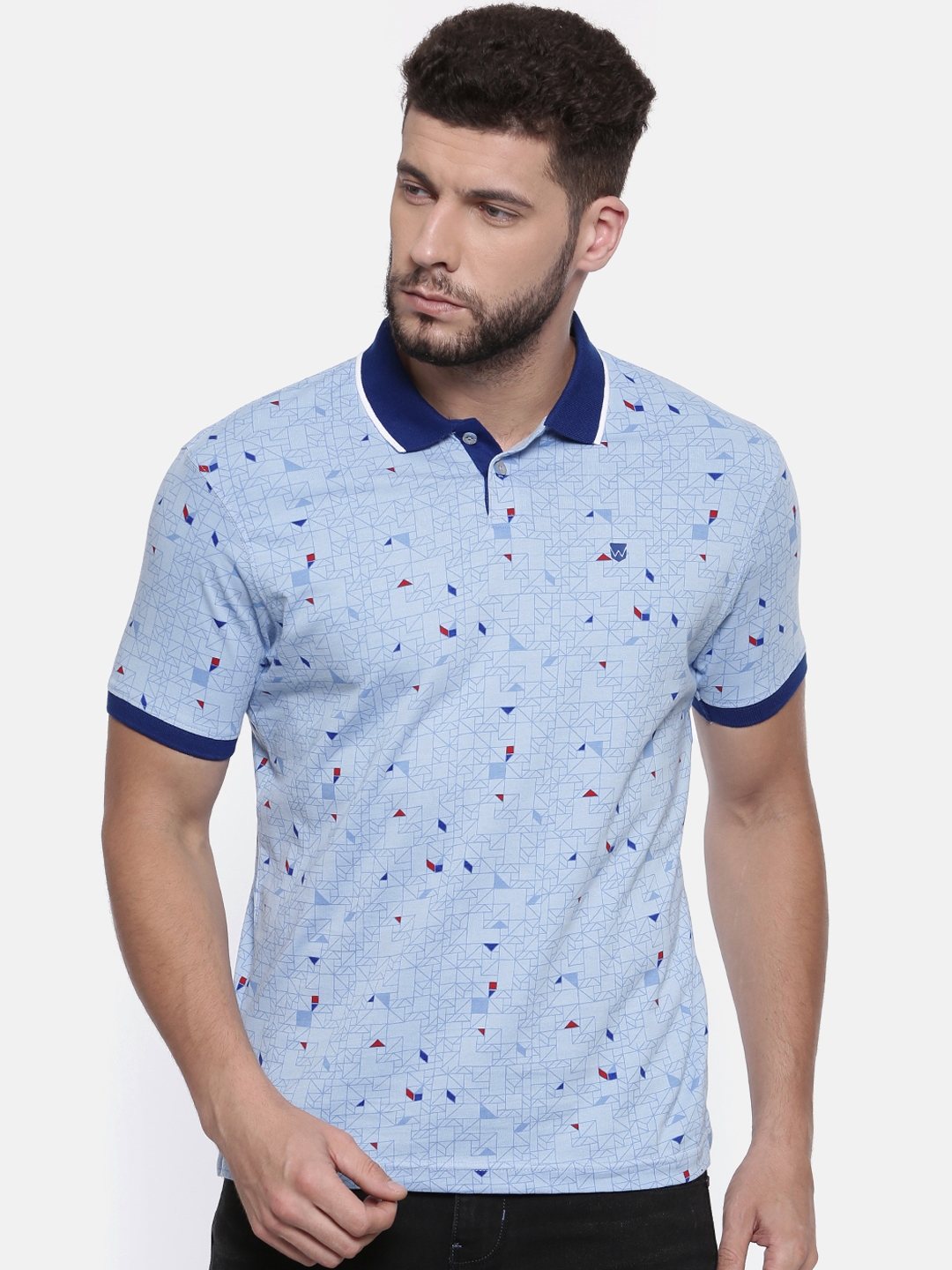 wrangler collar t shirt
