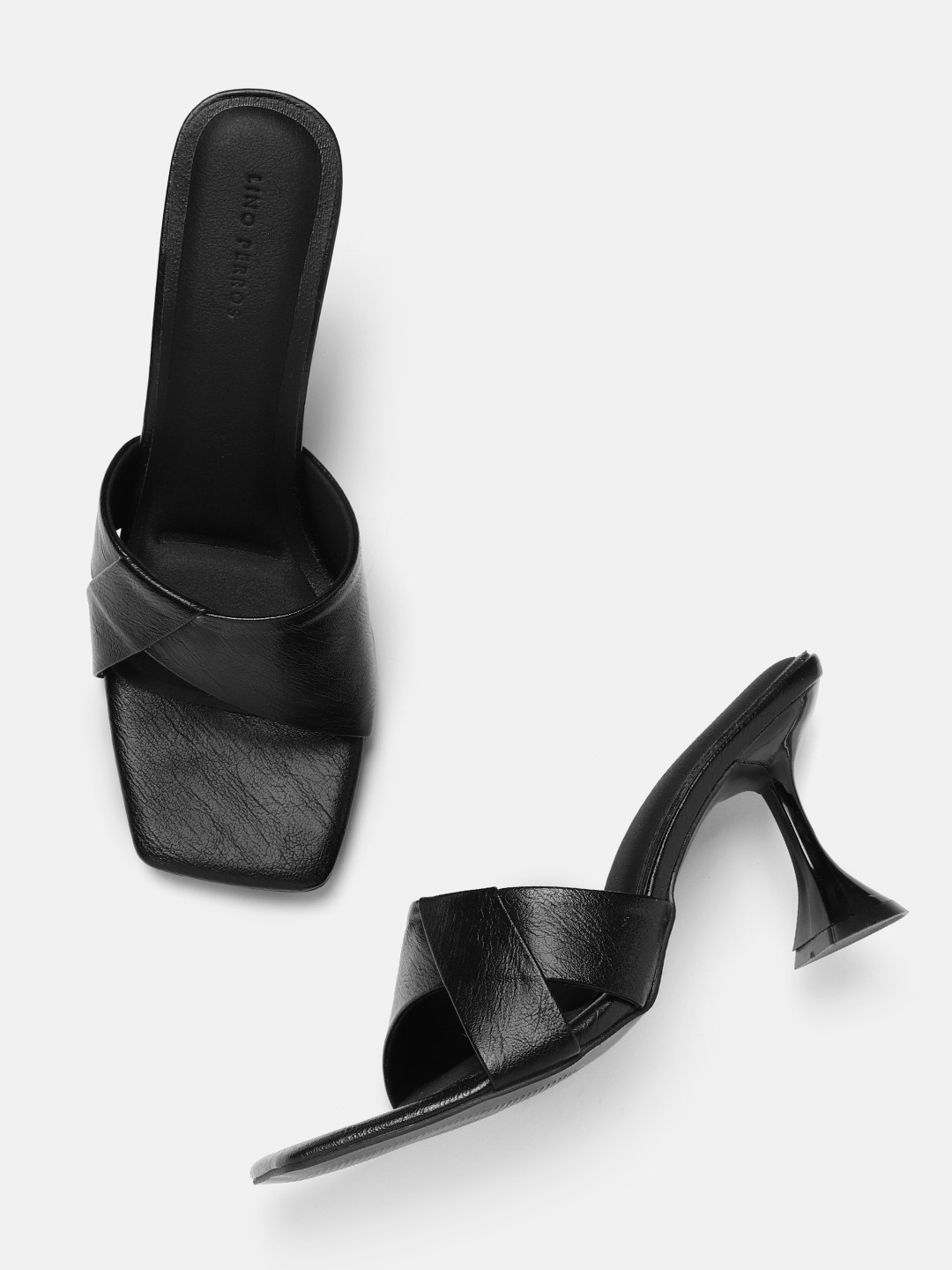 Lino Perros Women Open Toe Flats with Buckles